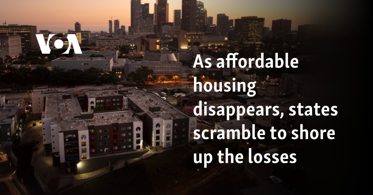 As affordable housing disappears, states scramble to shore up the losses