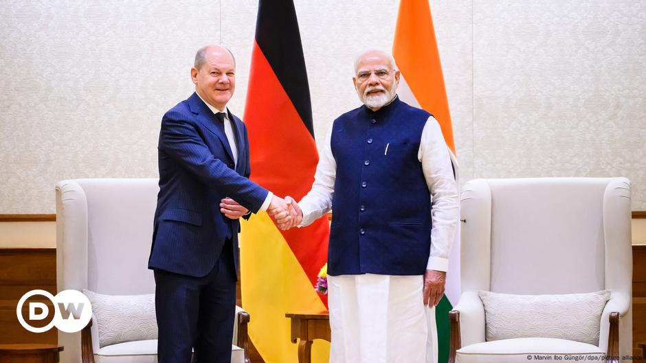 Germany’s Scholz, India’s Modi meet in New Delhi