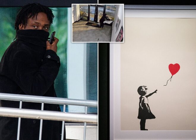 Man admits stealing Banksy’s Girl With Balloon from London gallery