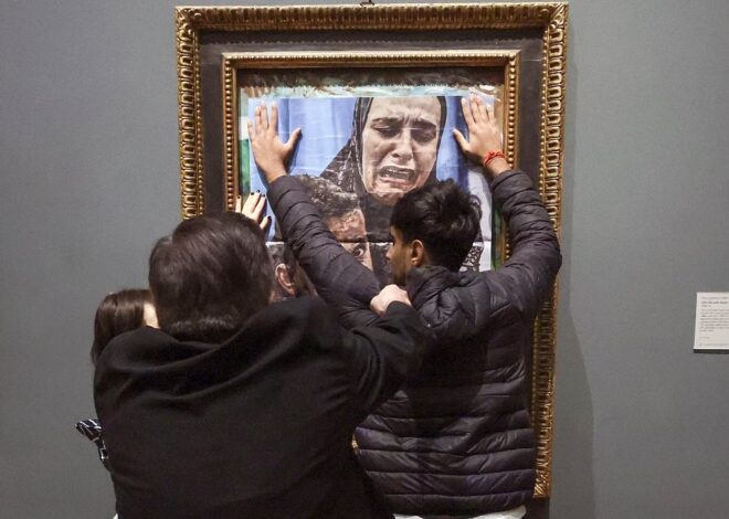 Picasso masterpiece ‘Motherhood’ targeted in pro-Palestine protest