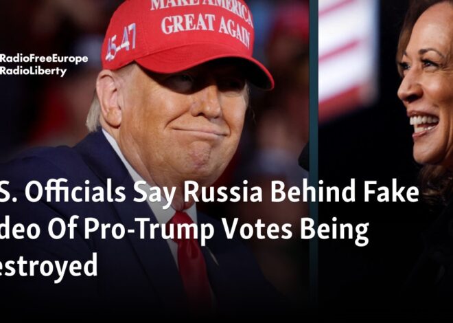 U.S. Officials Say Russia Behind Fake Video Of Pro-Trump Votes Being Destroyed