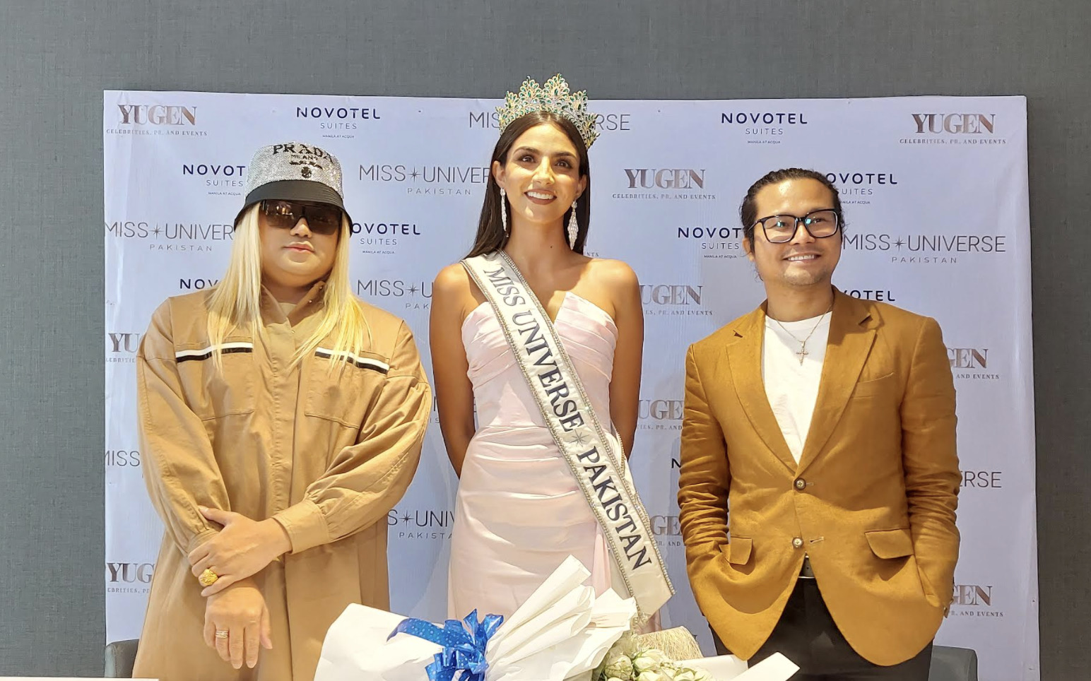 Josh Yugen brings Miss Universe-Pakistan to PH anew for pageant preps