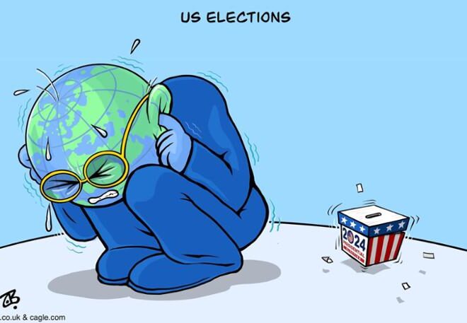 Elections USA world Trump Harris MAGA bomb